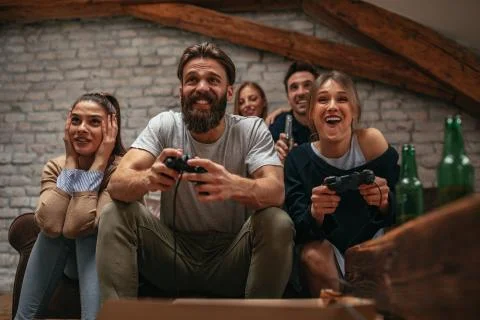 Game on ! Stock Photos