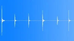 Game piece movement many 04 Sound Effect