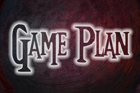 Game plan concept イラスト素材