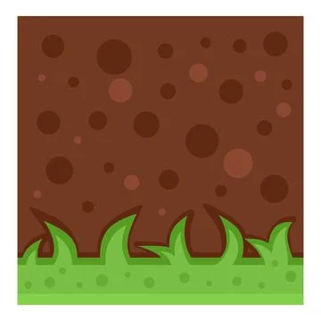 Game platform nature icon, flat style 스톡 일러스트