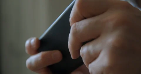 Game playing on smartphone Stock Footage 106367512