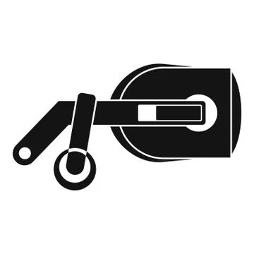 Game reality glasses icon, simple style イラスト素材
