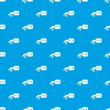Game reality glasses pattern seamless blue Stockillustratie