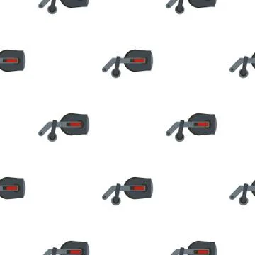 Game reality glasses pattern seamless イラスト素材