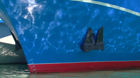Game of the reflected light of pure water on board a cruise ship Stock Footage 29899308