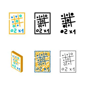 Game for relax color icon vector variations Stock Illustration