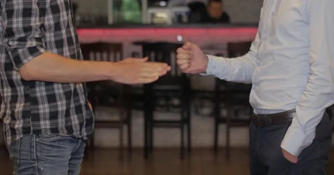 The game of rock, scissors, paper. Stock Footage 52273976