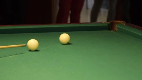 Game in Russian Billiards Video stock 76316347