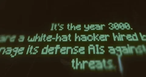 Game with a scenario set in the year 3000 Stock Footage 321765651