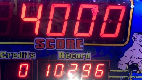 Game score display Stock Footage 102667533