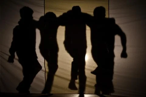 Game of shadows Stock Photos