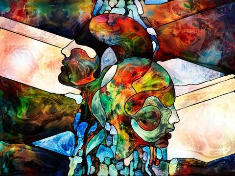 Game of Shape Division Stockillustratie