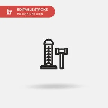 Game Simple vector icon. Illustration symbol design template for web mobile U Stock Illustration