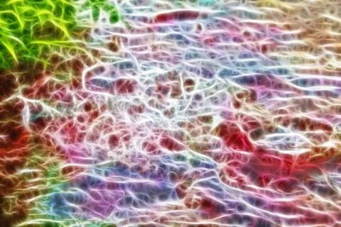 Game solar reflection from the waves, play of light, game of light Stock Illustration