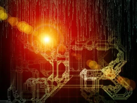 Game of Space Division Illustrazione stock