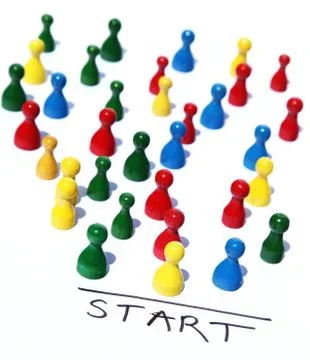 Game start Stock Photos