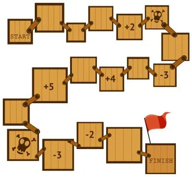 Game template Stock Illustration