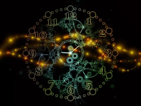Game of Temporal Realm Stock Illustration