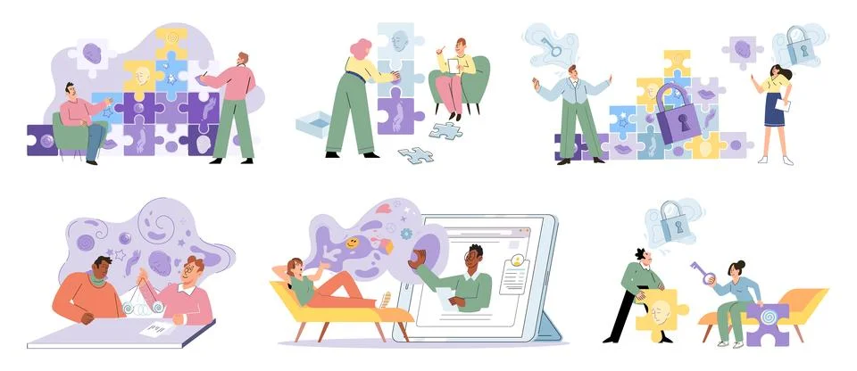 Game therapy. Creative game design enhances educational value games Stock Illustration