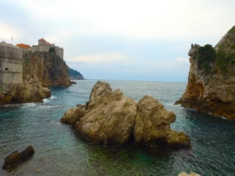 Game of Thrones scene view i Dubrovnik Croatia Видео 76027868