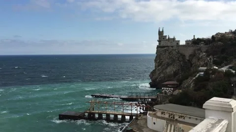Game of thrones sea blue Stock Footage 131615725
