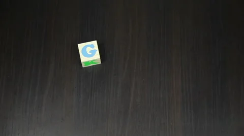 Game Time, The animation of the cubes Video stock 61363403