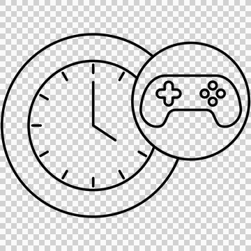 Game time Stock-Illustration