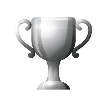 Game UI asset. Gaming user interface trophy cup icon. vector illustration Stock Illustration