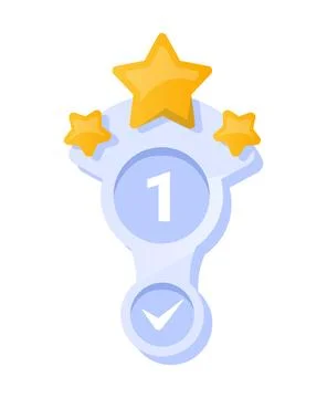 Game UI button. Mobile application or game interface element. Cartoon colorful Stock Illustration