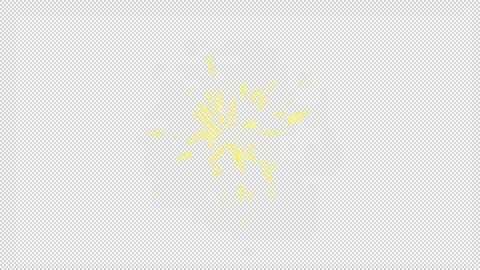 Game VFX Effects Alpha Channel Animation 497 Stock Footage 274307679