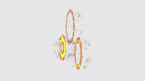 Game VFX Effects Alpha Channel Animation 3 Stock Footage 274365962
