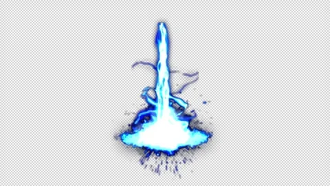 Game VFX Effects Alpha Channel Animation 1 Stock Footage 274365990