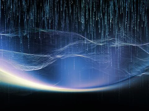 Game of Virtual World Illustrazione stock