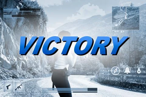 Game Win Screen Stock Photos