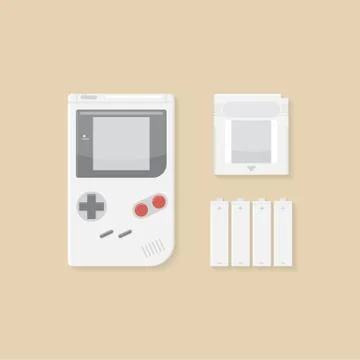 Gameboy classic icon 스톡 일러스트