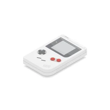 Gameboy classic icon Stock Illustration