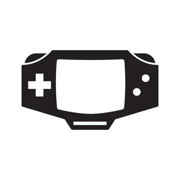 Gameboy icon vector Stock Illustration