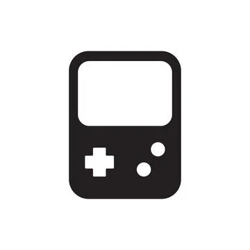 Gameboy icon vector Stock Illustration