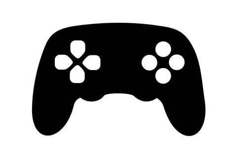 Gamepad and joystick - controller for playing game and videogame. Entertainme 스톡 일러스트
