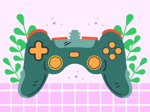 Gamepad Concept Illustration Stock Illustration