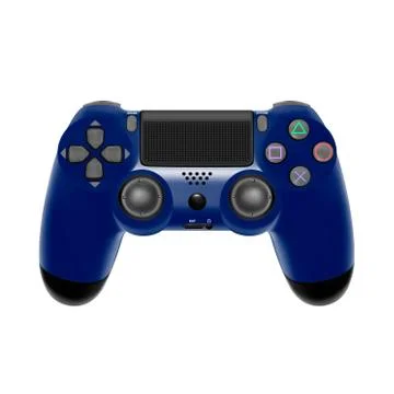 Gamepad for a console game.Game controller isolated on white background.Vector i 스톡 일러스트
