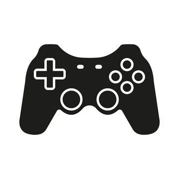 Gamepad icon design in flat style. Vector. Stock Illustration
