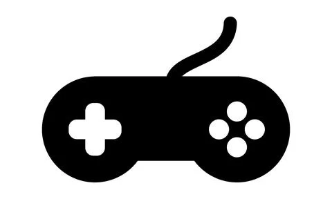 Gamepad Icon Vector Illustration Design Stock Illustration