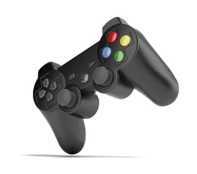 Gamepad joystick Illustrazione stock