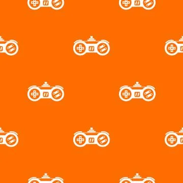 Gamepad pattern seamless 库存插图