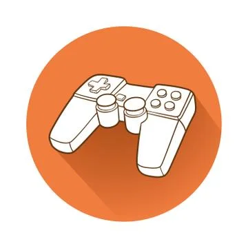 Gamepad symbol Stock-Illustration