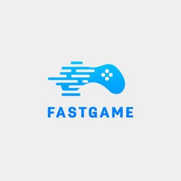 Gamepad tech logo design template vector illustration icon element Stock Illustration