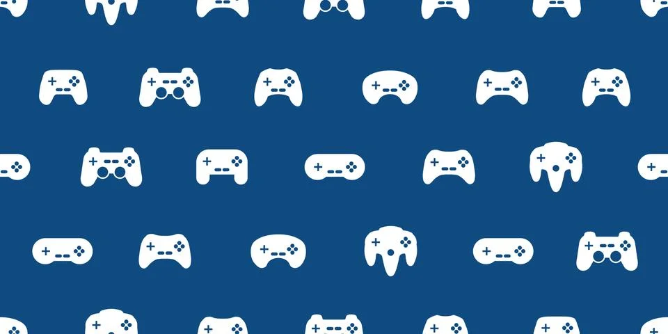 Gamepad Video game controller background Illustrazione stock
