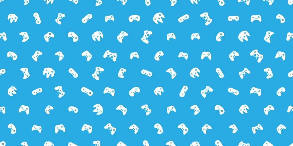 Gamepad Video game controller background Stock Illustration
