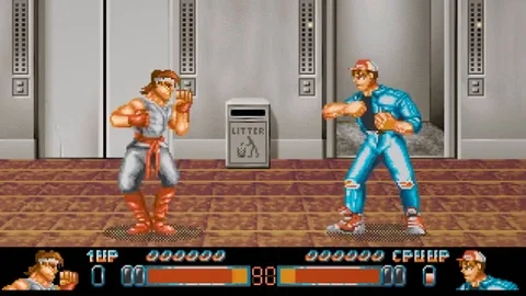 Gameplay abandonware Body Blows Stock-Footage 94093017